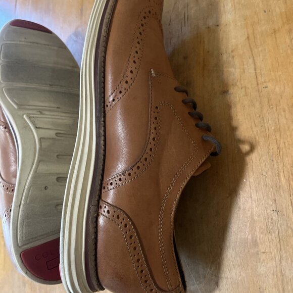 Men's Cole Haan ØriginalGrand Wingtip Oxfords Size 13 Comfortable Lace Ups - Picture 8 of 15